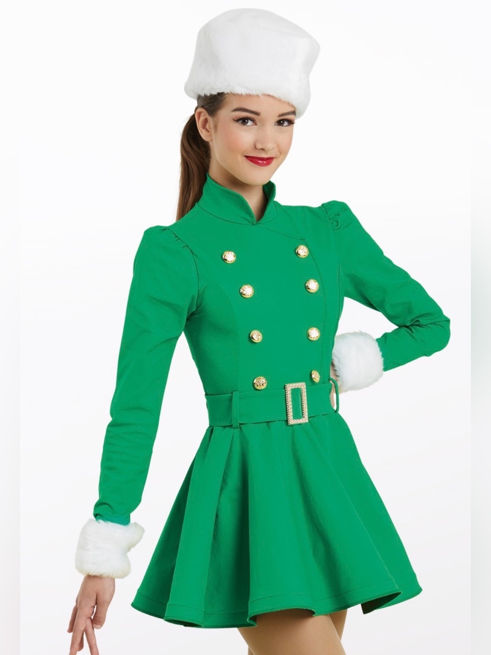 Weissman holiday shopper Green Last Christmas dress dance costume